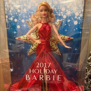 Barbie Holiday Doll in Sparkling Red Gown